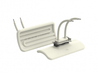 Керамический инфракрасный излучатель HTE 0.5 кВт/230 В; 122 × 60 мм; Провод 100 мм; с термопарой
