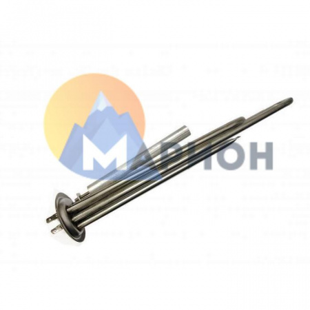 20082 RF64 2,0 кВт. (нерж.) с анодом M4 (L-300мм, 2 трубки для термостата и термозащиты фланец 64