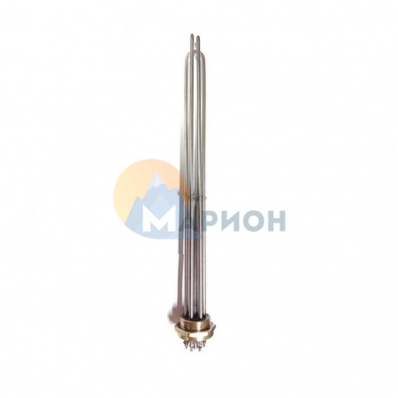 68615Р Блок тэнов KFL 15кВт, G2", 40см, нерж, 220-380В
